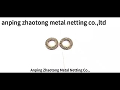 2.5CM สแตนเลส สายใยผสมผสมผสานสําหรับจอ