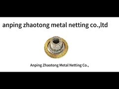 SS สายผูกผ้า Mesh 4 * 5 มิลลิเมตร Mesh หลุมก๊าซเหลว AISI 301 สําหรับ Demister