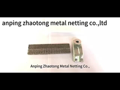 ODM Dust Removal Knitted Copper Wire Mesh สําหรับการแยกน้ํามันและก๊าซ