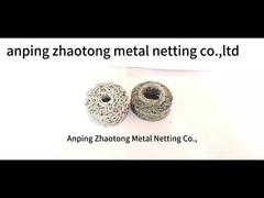 SS สายผูกผ้า Mesh 4 * 5 มิลลิเมตร Mesh หลุมก๊าซเหลว AISI 301 สําหรับ Demister