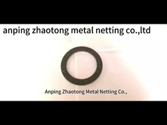 ความกลม เครือข่ายผสมผสาน Demister Pad 0.23 มิลลิเมตร ความต้านทานต่อการกัดกร่อน