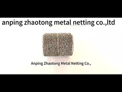 0.08 - 0.45 มิลลิเมตร Wire Mesh Washer รูปทรงวงแหวน SUS316L สําหรับ Muffler