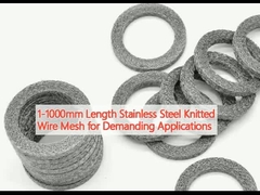 1-1000 มม ความยาว สแตนเลส สายใยผูกสําหรับการใช้งานที่ต้องการ