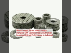 80 มม ความยาว 23 มม โลหะ cushion dampers ด้วยการสร้างสแตนเลส รับรองผลงานที่ดีที่สุดในอุตสาหกรรม