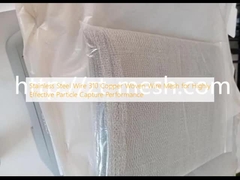 สายเหล็กไร้ขัด 310 สายใยผสมทองแดงสําหรับการประกอบการจับอนุภาคที่มีประสิทธิภาพสูง