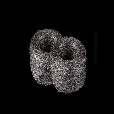 ก๊าซทนทาน สายใยผสมผสมผสาน 200c ถึง 800c สําหรับกรอง