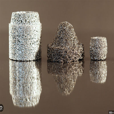 กว้างเส้นใย 0.08 - 0.5 มิลลิเมตร สับสน สายใยผสมสําหรับประเภท อุตสาหกรรมการกรอง