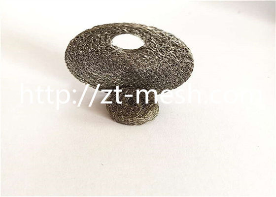 ทนต่ออุณหภูมิสูง 304 / 316L เครื่องซักผ้าบัฟเฟอร์ปะเก็นลวดตาข่ายสแตนเลสแบบบีบอัด