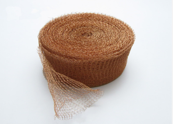 หน้าจอกรองแก๊สทองแดงสีแดง 500 มม. กว้าง 0.28 มม. ชนิดแบน Mesh