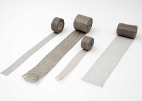 ทองแดงถักลวดตาข่ายเทปกว้าง 10-500 มม. 37 มม. 38 มม. Dia ตัวอย่างที่มีจำหน่าย