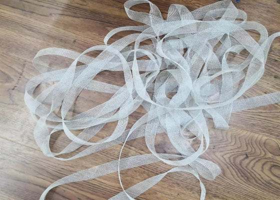 100% ปรับแต่งความกว้าง 38 มม. ลวดตาข่ายทองแดงถักสำหรับกรองก๊าซเหลว