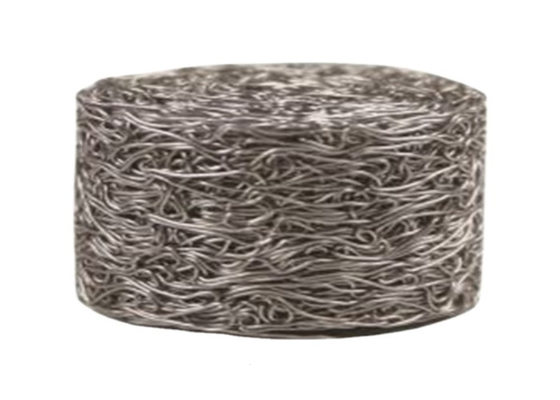 ปรับแต่งลวดตาข่ายถักแบบบีบอัด 316l Od160 Id70 ความหนา 21mm