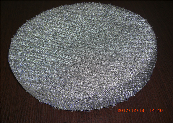 ความกลมถักตาข่าย Demister Pad 0.23mm ความต้านทานการกัดกร่อน