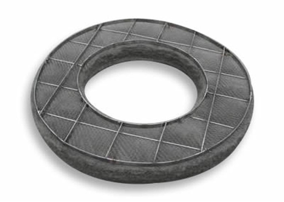 แผ่นตาข่ายถักนิตติ้ง Demister SS304 316 99.8% ตัวกรองสำหรับการถ่ายเทมวล