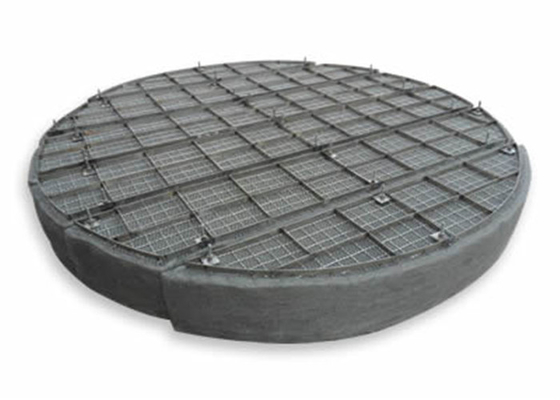 แผ่นตาข่ายพลาสติก / สแตนเลส Demister Dia 100mm สำหรับ Steam Tower