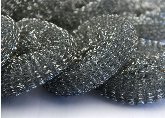 5pcs 20Gram ลูกบอลทำความสะอาดห้องครัว, สแตนเลสสตีลสังกะสีขัดถูตาข่ายOEM