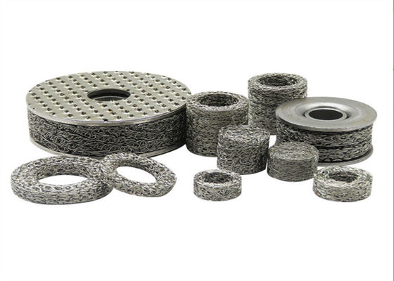 10-200 มม Dia Compressed Woven Wire Cloth สายผูกสําหรับการใช้งานกรองแรง