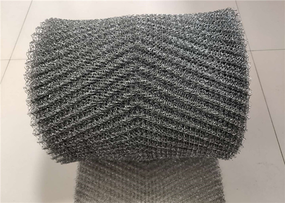 PP / SS316 ผ้าตาข่ายถัก 0.5mm dia 1000mm ความกว้าง Wavy Grain shape