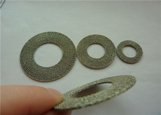 เครื่องซักผ้า / ดิสก์ลวดตาข่าย 35 * 16 มม. ปะเก็น EMC สำหรับโล่ความถี่ต่ำ