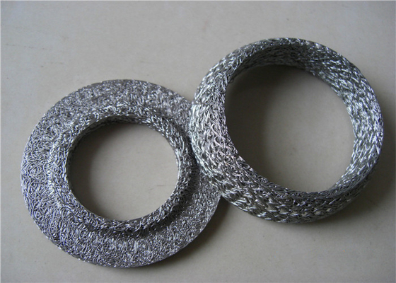 ROTH ตาข่ายถักแบบบีบอัด 5-150 มม. สูง 10-200 มม. Dia สำหรับ Silencers