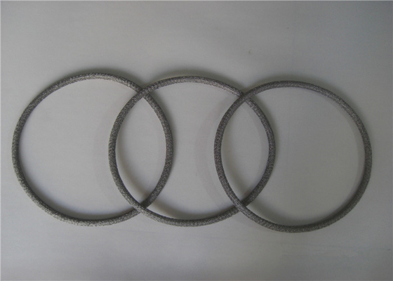 3cm 304SS Silencer ปะเก็นลวดตาข่ายถัก / ปะเก็นแผ่นป้องกันความร้อน