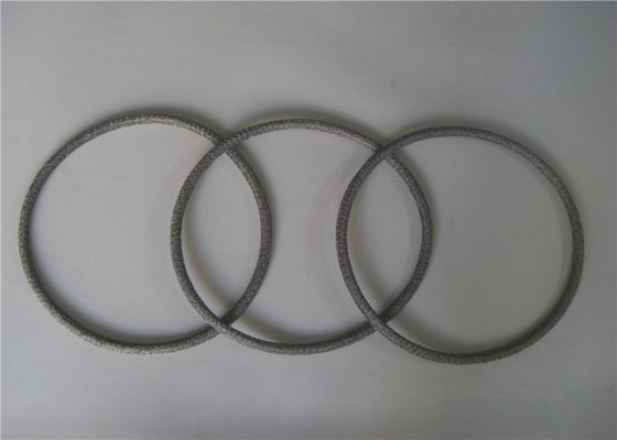 3cm 304SS Silencer ปะเก็นลวดตาข่ายถัก / ปะเก็นแผ่นป้องกันความร้อน
