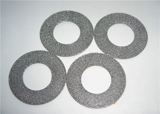 3cm 304SS Silencer ปะเก็นลวดตาข่ายถัก / ปะเก็นแผ่นป้องกันความร้อน