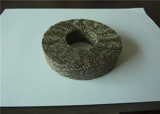 OD25mm ตัวกรองตาข่ายลวดถักอัดแก๊สของเหลว 0.55mm 100mesh / inch