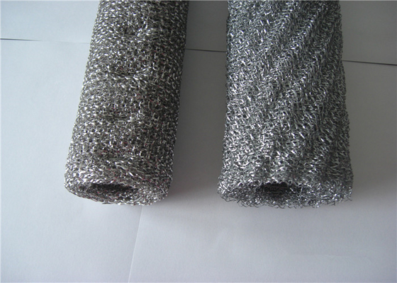 คะแนนตัวกรองสูง Mist Eliminator Demister 0.2mm 0.23mm แผ่นกรองทรงกระบอก