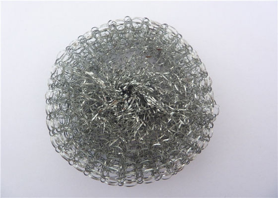 20g ทำความสะอาดห้องครัว Dia 12mm Metal Scouring Ball Stainless Steel Wire