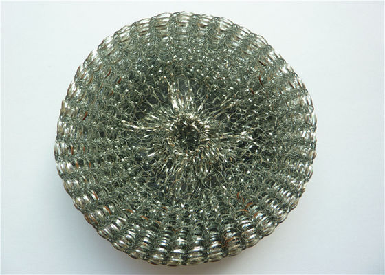 20g ทำความสะอาดห้องครัว Dia 12mm Metal Scouring Ball Stainless Steel Wire