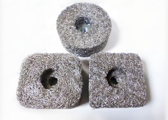 รูปทรงสี่เหลี่ยมบีบอัดลวดตาข่ายถัก 80 มม. 316 ตัวกรองลวดตาข่ายสแตนเลส