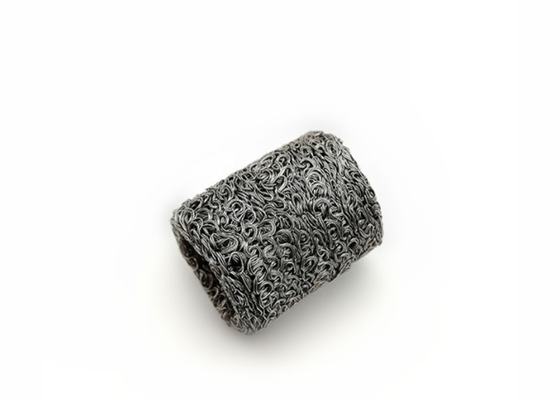 Dia 40 * 20 มม. กระบอกถักลวดตาข่ายท่อไอเสียปะเก็นแหวนรองรับ Alkali Resistant