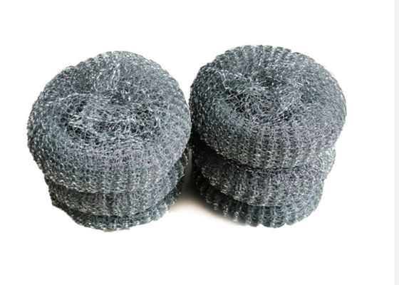 ลูกบอลทำความสะอาดสแตนเลส 4 ซม. / Scourer ออกแบบเรียบง่าย OEM ODM