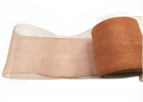 SS310 หน้าจอลวดตาข่ายทองแดงถัก 99% บริสุทธิ์สำหรับรูอาคารป้องกันการทำรังนก