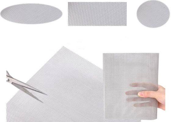 ลวดตาข่ายทอ 1.22 ม. 40 60 ตาข่ายเหล็กโครเมียมอลูมิเนียมอัลลอยด์