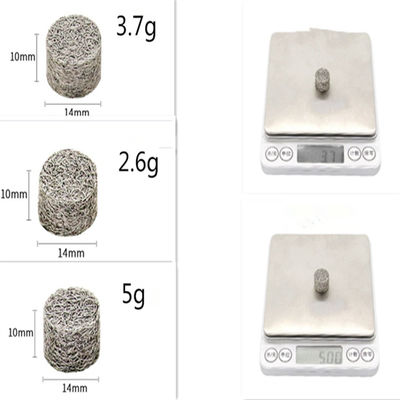เส้นผ่านศูนย์กลาง 18.3 มม. โฟมทรงกระบอกถักลวดตาข่ายความหนา 31mm
