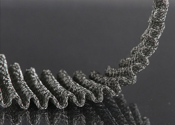 ปรับแต่งโลหะ 30 มม. ถักตาข่ายสแตนเลส Emi Shielding