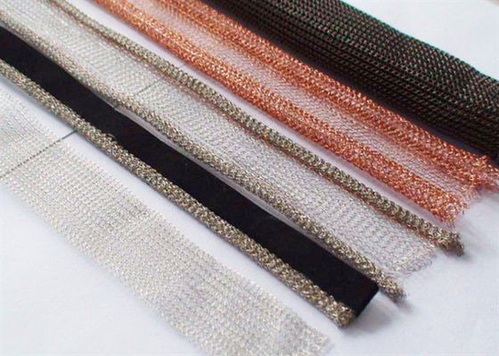 รูปร่างท่อทองแดงกระป๋องถักตาข่ายป้องกันเส้นผ่านศูนย์กลาง 3 มม. สำหรับเครื่องกล