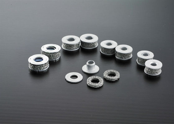 วงแหวนโลหะทรงกลม Sus ถักลวดตาข่ายปะเก็นบีบอัดสำหรับเครื่องยนต์ยานพาหนะ