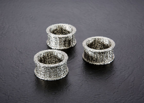 สีเงิน 304 ปะเก็นลวดตาข่ายเหล็กถักสำหรับ Egr Cooler