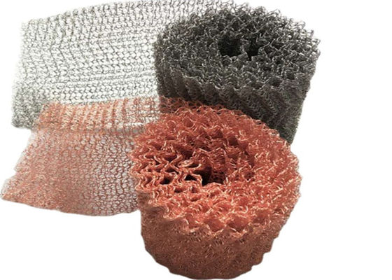 0.2mm Ss ถักลวดตาข่ายทำแผ่น Demister และปะเก็นอัด