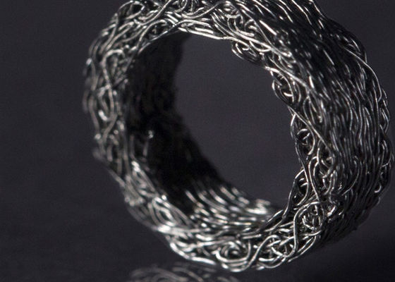 Ultra Fine Sus 304 316 เครื่องซักผ้าลวดตาข่าย Dia 25mm สำหรับท่อไอเสีย