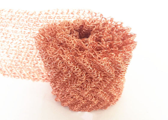 316 ถักตาข่ายสแตนเลสลูกฟูก / แบนสำหรับ Demister