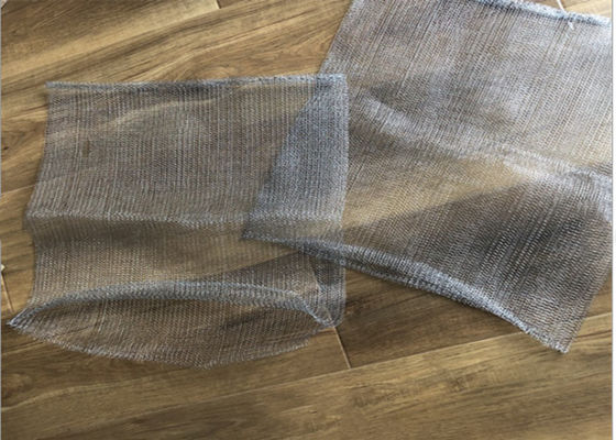 316 ถักตาข่ายสแตนเลสลูกฟูก / แบนสำหรับ Demister