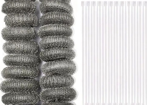 2.5CM สแตนเลส สายใยผสมผสมผสานสําหรับจอ