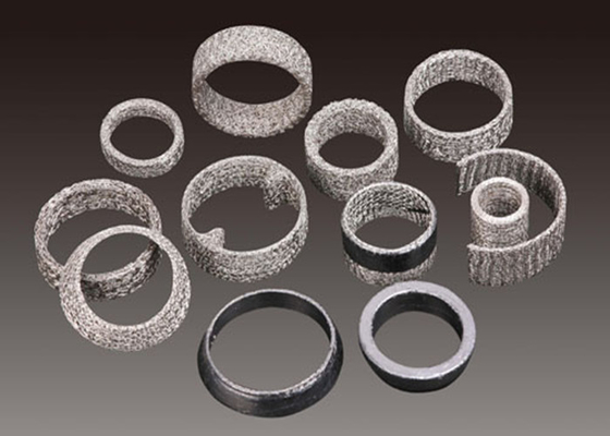 Aisi 310s ลวดตาข่ายถักบีบอัด 0.18 มม. เส้นผ่านศูนย์กลาง 20-500 มม. ความหนา