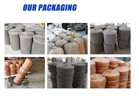 Aisi 304 ลวดตาข่ายถักสำหรับการแยกน้ำน้ำมัน