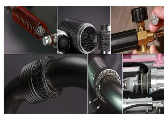 ลวดตาข่ายถักบีบอัด 200 ไมครอน 304 316 สแตนเลส