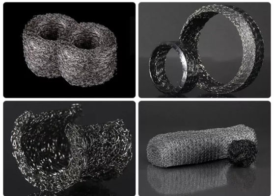 ลวดตาข่ายถักบีบอัด 200 ไมครอน 304 316 สแตนเลส